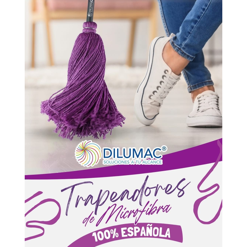 Trapeador de microfibra española